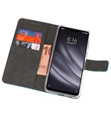 Wallet Cases Hoesje voor XiaoMi Mi 8 Lite Blauw