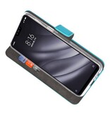 Etuis portefeuille Etui pour XiaoMi Mi 8 Lite Blue