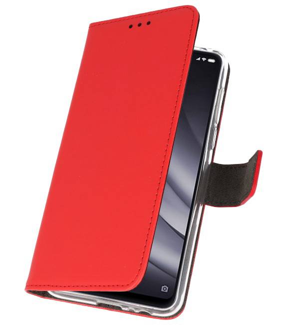 Funda Cartera para XiaoMi Mi 8 Lite Rojo