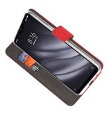 Custodia a portafoglio Custodia per XiaoMi Mi 8 Lite rossa