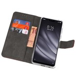 Wallet Cases Hülle für XiaoMi Mi 8 Lite Braun