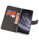 Wallet Cases Hoesje voor XiaoMi Mi 8 Lite Roze