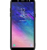 Hexagon Hard Case für Samsung Galaxy A6 2018 Grau