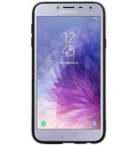 Étui rigide hexagonal pour Samsung Galaxy J4 bleu