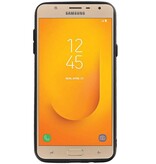 Étui rigide hexagonal pour Samsung Galaxy J7 Duo Noir