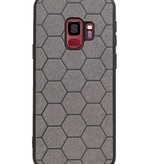 Hexagon Hard Case für Samsung Galaxy S9 Grau