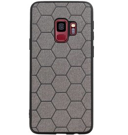 Hexagon Hard Case til Samsung Galaxy S9 Grå