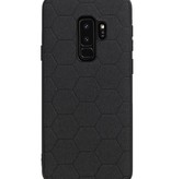 Hexagon Hard Case for Samsung Galaxy S9 Plus Black