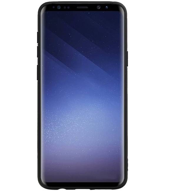 Étui rigide hexagonal pour Samsung Galaxy S9 Plus rouge