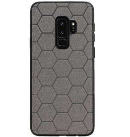 Hexagon Hard Case für Samsung Galaxy S9 Plus Grau