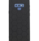 Étui rigide hexagonal pour Samsung Galaxy Note 9 noir