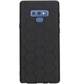 Étui rigide hexagonal pour Samsung Galaxy Note 9 noir