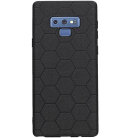 Étui rigide hexagonal pour Samsung Galaxy Note 9 noir