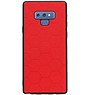 Hexagon Hard Case für Samsung Galaxy Note 9 Rot