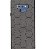 Hexagon Hard Case for Samsung Galaxy Note 9 Gray