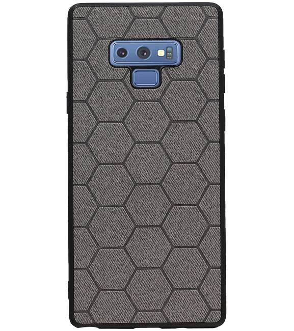 Hexagon Hard Case for Samsung Galaxy Note 9 Gray