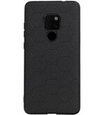 Hexagon Hard Case voor Huawei Mate 20 Zwart