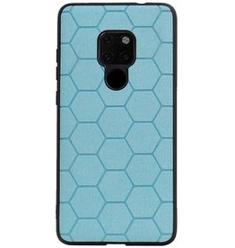 Hexagon Hard Case pour Huawei Mate 20 bleu