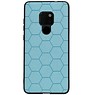 Hexagon Hard Case pour Huawei Mate 20 bleu