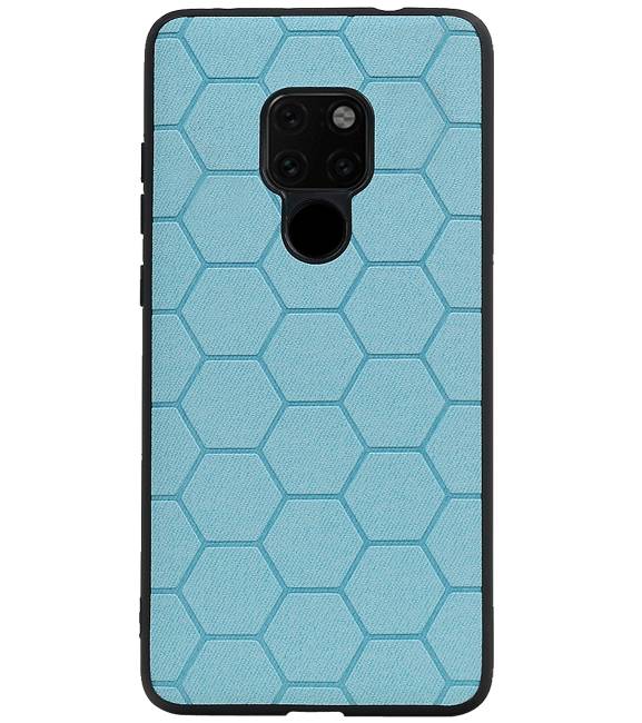 Hexagon Hard Case for Huawei Mate 20 Blue