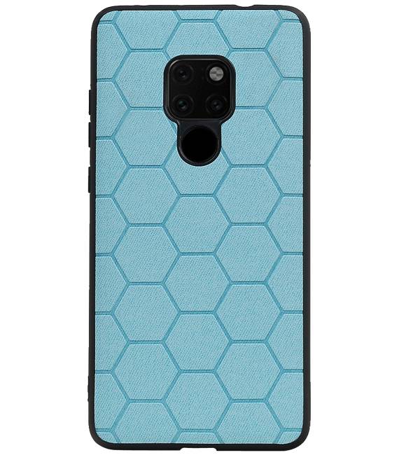 Hexagon Hard Case til Huawei Mate 20 Blue