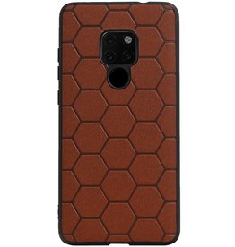 Hexagon Hard Case til Huawei Mate 20 Brown