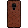 Hexagon Hard Case til Huawei Mate 20 Brown