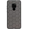 Estuche rígido hexagonal para Huawei Mate 20 gris