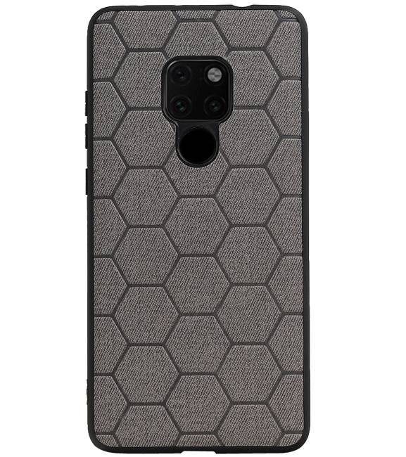 Hexagon Hard Case für Huawei Mate 20 Grau