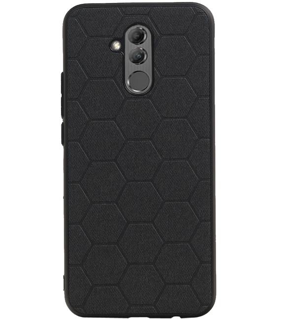 Hexagon Hard Case pour Huawei Mate 20 Lite noir
