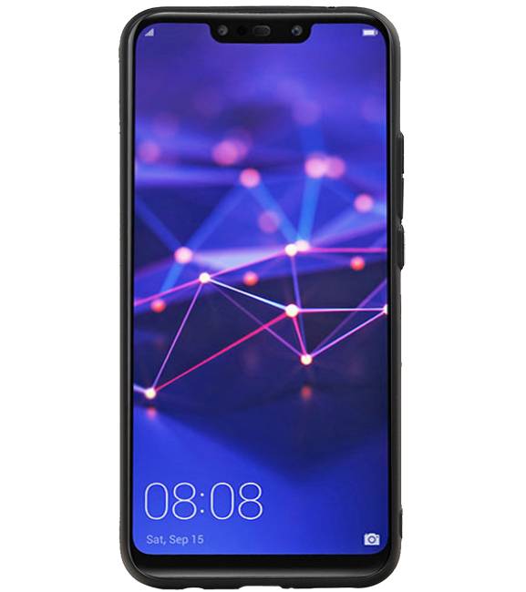 Hexagon Hard Case voor Huawei Mate 20 Lite Grijs