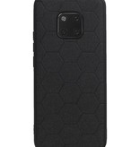 Estuche rígido hexagonal para Huawei Mate 20 Pro negro