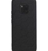 Hexagon Hard Case pour Huawei Mate 20 Pro Noir