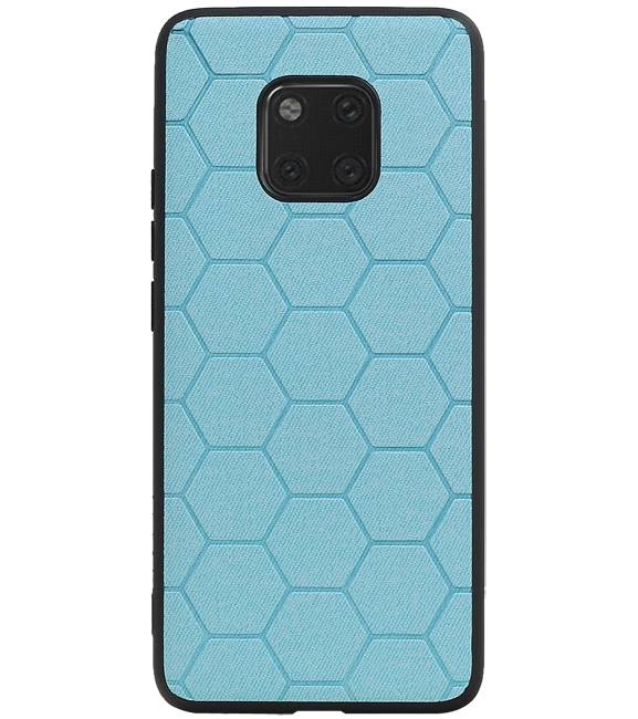 Hexagon Hard Case für Huawei Mate 20 Pro Blue