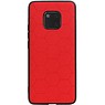 Estuche rígido hexagonal para Huawei Mate 20 Pro rojo