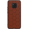 Hexagon Hard Case til Huawei Mate 20 Pro Brown
