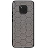 Hexagon Hard Case für Huawei Mate 20 Pro Grau