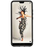 Custodia rigida Hexagon per Huawei P20 Black