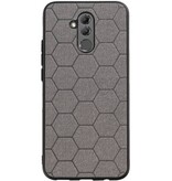 Hexagon Hard Case til Huawei P20 Lite Grey