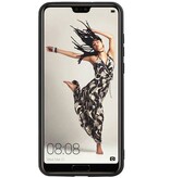 Estuche rígido hexagonal para Huawei P20 Pro negro