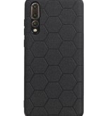 Hexagon Hard Case für Huawei P20 Pro Schwarz