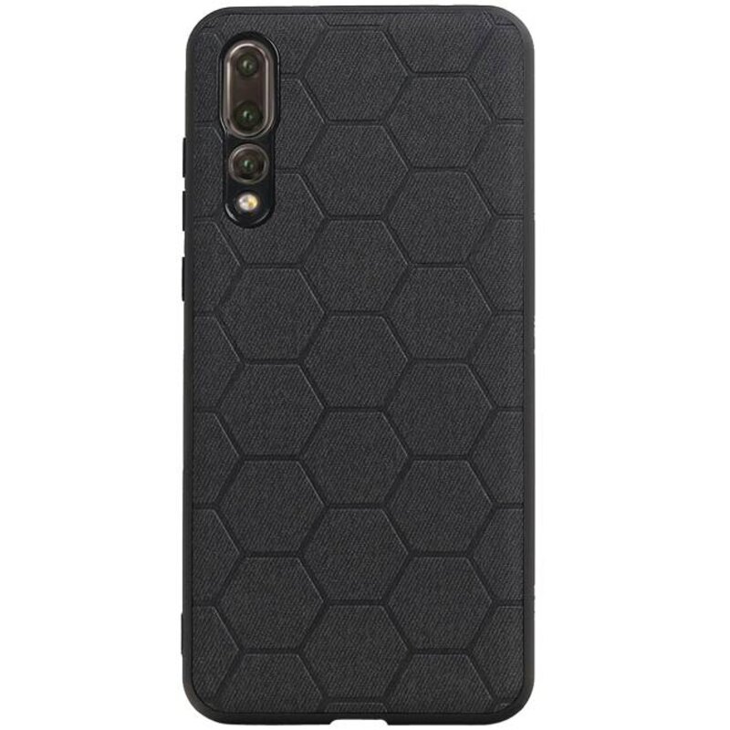 Custodia rigida Hexagon per Huawei P20 Pro Black