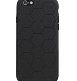 Estuche rígido hexagonal para iPhone 6 / 6s negro