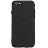 Étui rigide hexagonal pour iPhone 6 / 6s, noir