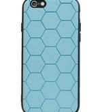 Hexagon Hard Case für iPhone 6 / 6s Blau