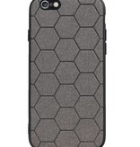 Hexagon Hard Case für iPhone 6 / 6s Grau