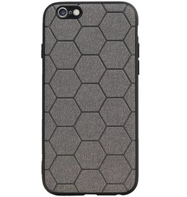 Hexagon Hard Case til iPhone 6 / 6s Grå