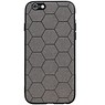 Hexagon Hard Case für iPhone 6 / 6s Grau