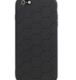 Estuche rígido hexagonal para iPhone 6 Plus / 6s Plus negro