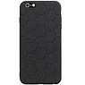 Étui rigide hexagonal pour iPhone 6 Plus / 6s Plus, noir